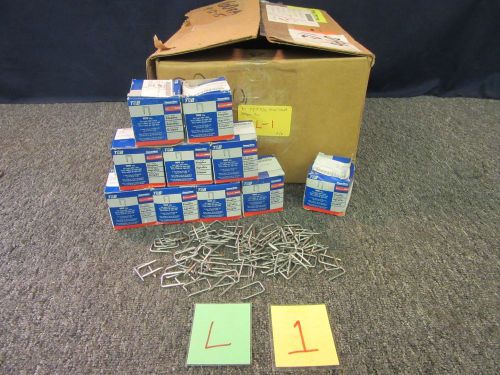 1000 THOMAS BETTS T&amp;B ELECTRICAL WIRE STAPLES NAILS NM CABLE 17-122TB 9/16&#034; NEW