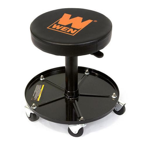New wen 300-pound capacity pneumatic rolling mechanic stool men free shipping for sale