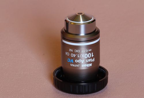 NIKON PLAN APO VC 100X  OIL DIC Microscope Objective