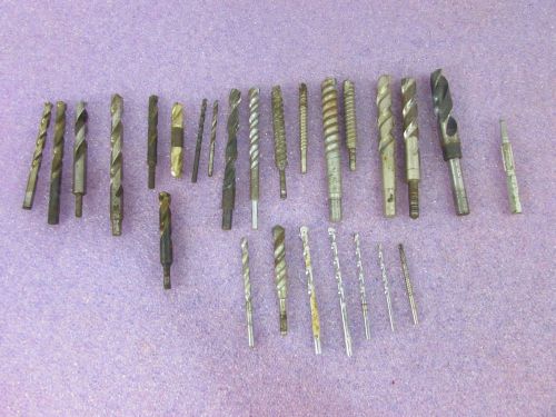 Mixed Lot of Drill Bits- Various Sizes and Twist Shape