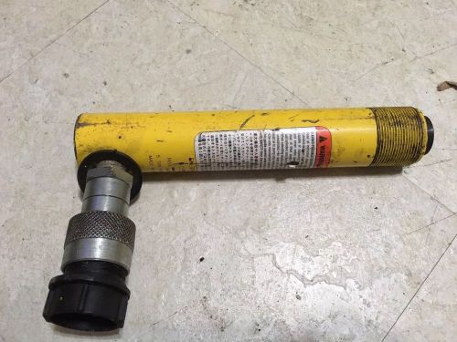 Enerpac rc55 single-acting hydraulic cylinder with 5 ton cap 5&#034; stroke for sale
