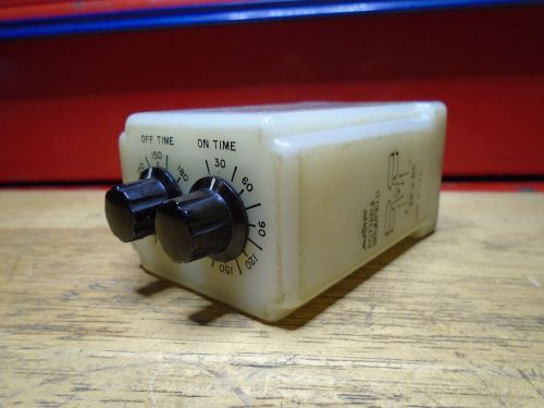 AMF Potter &amp; Brumfield 24VDC Adjustable Recycle Timer CRD-48-30180 Off On 10 Amp