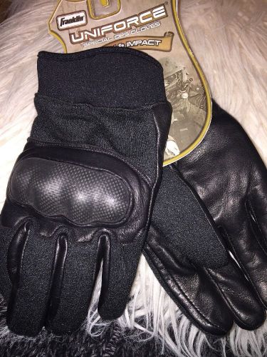 Franklin uniforce special ops gloves (black, l) - flash &amp; impact resistant for sale