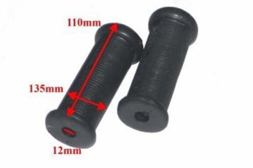 Brand new pair of footrest rubber size 110mm x 35mm for royal enfield motorcycle for sale