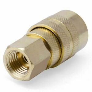 Attachments Quick Coupler Brass Female Hose Compressor Fitting Release