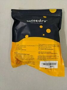wisedry 50 Gram 10 Packs Silica Gel Desiccant Packets Microwave Fast Reaction NW