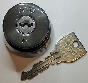 Japanese Miwa U9 high security locksport lock cylinder with 1 key