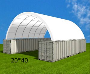 Shipping Container Canopy Shelter 20&#039;x40&#039;