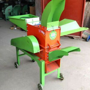 Small Chopping Wheat Straw Corn Stalks Forage Cutter Grass Crusher Feed Crusher