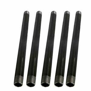 Supply Giant 3/4 Inch x 60 Inch Black Steel Pipe Threaded Three Quarter Inch ...