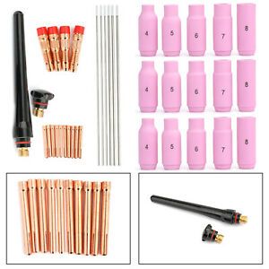 Areyourshop 37pcs TIG Welding Torch 17/18/26 Wear Parts Set A03