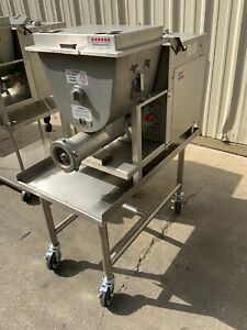 Hollymatic Mini-matic commercial meat grinder casters minimatic butcher A