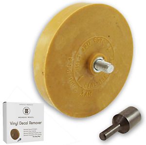 Decal Remover Eraser Wheel. Remove Car Decals, Vinyl &amp; Stickers in Minutes