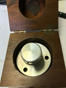 0.5000&#034; TOOLING BALL FIXTURE WITH WOODEN CASE