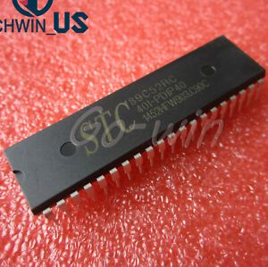 5PCS IC STC89C52RC DIP40 STC 89C52 Microcontroller NEW L3US