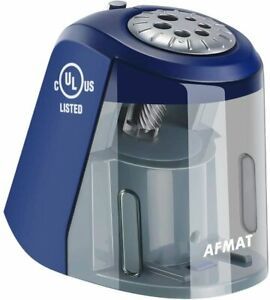 Electric Pencil Sharpener, Heavy Duty Pencil Sharpener with 6 Size Dial, Auto St