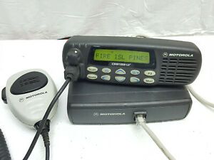 Motorola CDM1550 LS+ UHF 450-512 MHz with Remote Radio Head &amp; Mic