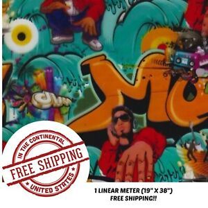 Hydrographic Film Hydro Dip 1 Linear Meter Hydro Dipping Film Disco DJ