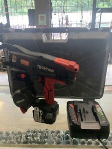 Max RB441T TwinTier Rebar Tying Tool  Rebar Tool in Case with Battery &amp; Charger
