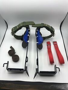 4380 CABINA HOME Tree Climbing 1 Spike Set Aluminum Climbing Spurs Adjustable