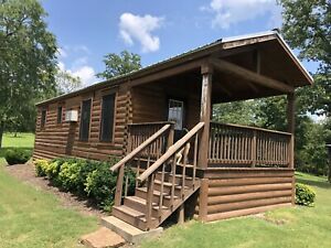 Tiny Log Cabin Home 2 Go MOVABLE
