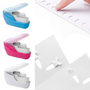 For Student Handhled Time Saving Needle Free Portable Stapler Office Accessories