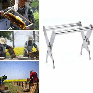 Stainless Steel Bee Hive Frame Holder Lifter Capture Grip Tool Beekeeping E PAN