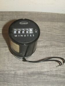 Vintage Cramer Conrac 636W Minute Meter - in EXC Condition!