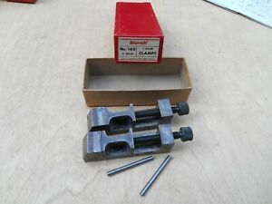 STARRETT NO. 160 TOOLMAKERS  STEEL CLAMPS , USA