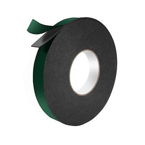 PE Foam Double Sided Adhesive Tape, 25mm x 20m Sponge tape Roll Heavy Duty Water