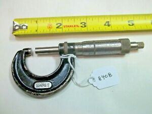 Starrett Machinist&#039;s 0 - 1&#034; Capacity Micrometer, Reads in .001&#034;, Steel Faces USA
