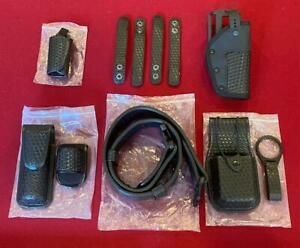 ROCOTACTICAL Police Duty Utility Belt w/ 7 accessories, Size L (40&#034;-46&#034;)