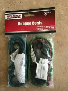 Tool Bench Bungee Cords-3 pack