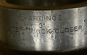 HARDINGE 3” STEP CHUCK CLOSER without Threads