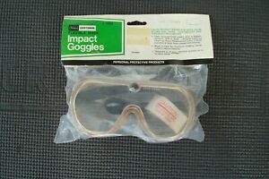 NOS Vintage Craftsman Impact Goggles Safety Glasses Made in the USA 9-1859