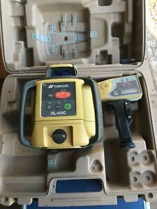 Topcon RL-H4C Rotary Laser Level with Receiver and Spectra Precision Tripod