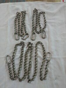 3 Calf Pulling Chains, 2 30&#034; &amp; 1 62&#034;