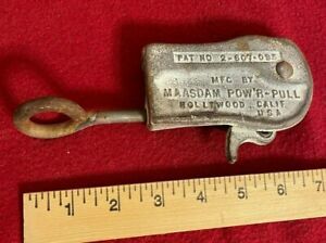 VTG Maasdam Pow&#039;R-Pull Cable &amp; Wire Rope Puller Hollywood CA