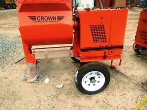 CROWN 6S MORTAR MIXER-NEW