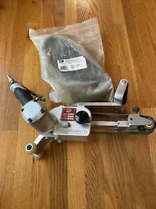 Dynabrade 11486 - Dynabelter Accu-Grinder Abrasive Belt Tool W/BELTS