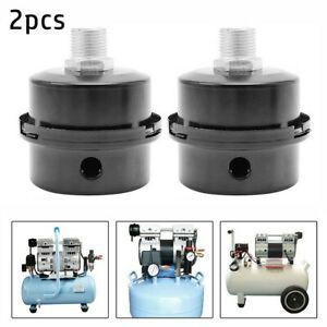 2 X For Campbell Hausfeld Husky Compressor Intake Air Filter 1/2&#034; NPT HL018200AV