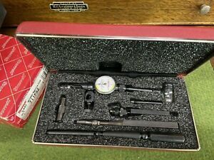 STARRETT 711FSZ LAST WORD INDICATOR SET WITH PADDED CASE + ORIGINAL BOX