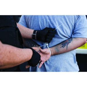 Armor Forensics 2304691 Lighting Powder White Flex Cuff Restraints 10 Pack