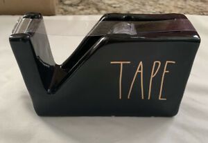 RAE DUNN BLACK TAPE DISPENSER NIB