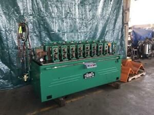 8 STAND X 1.5&#034; TISHKEN MODEL 8MHW ROLL FORMER: STOCK #10483