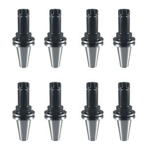 8pcs CAT40 ER16 100 4&#034; Collet Chuck Tool Holder Fits CNC Milling Machines
