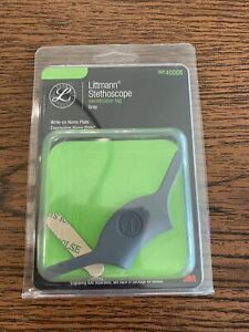 Littmann Stethoscope Identification ID Tag #40008 Grey - New Fast Free Shipping