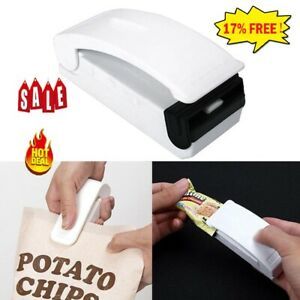 Portable Mini Electric Heat Sealer Sealing Machine Household Plastic Bag Gifts