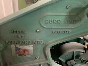 BURR KING BELT SANDER