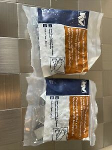 24 Total Knape &amp; Vogt 256P ZC Steel Shelf Support 23 Ga. 1 in. L, 2 Packs Of 12